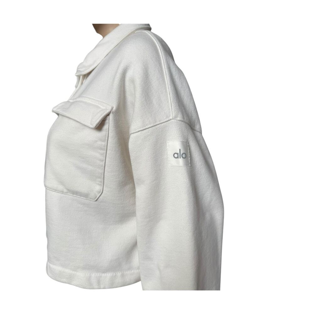 ALO Yoga White Women's Jacket - Picture 7 of 10